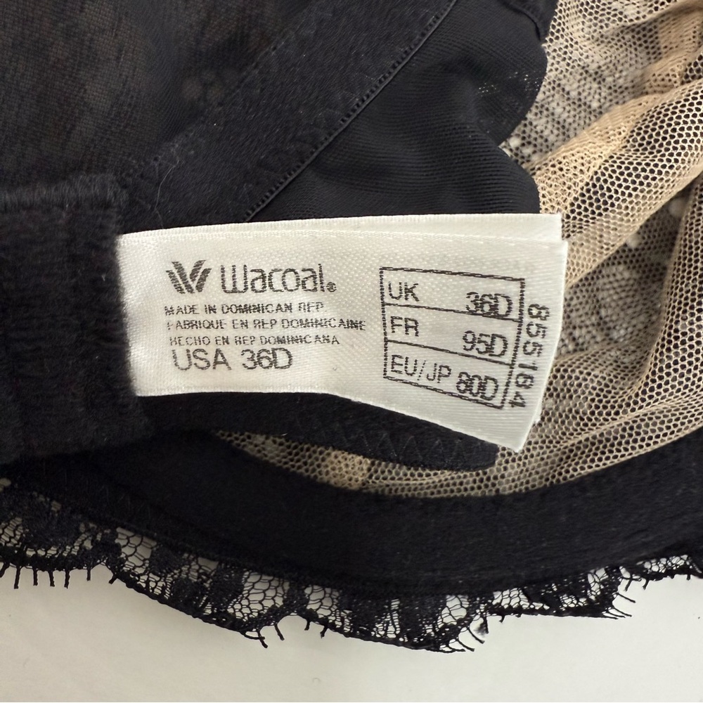 Wacoal Style 855184 Captivation Underwire Bra Size 36D - Picture 5 of 6
